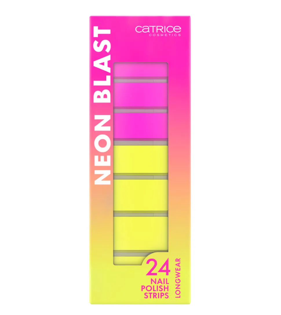 Láminas adhesivas de uñas Neon Blast - 010: Neon Explosion