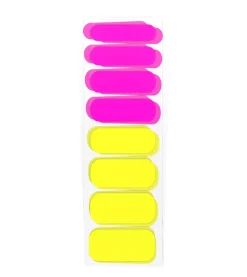Láminas adhesivas de uñas Neon Blast - 010: Neon Explosion