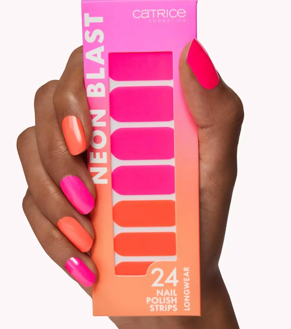 Láminas adhesivas de uñas Neon Blast - 020: Neon Thunder