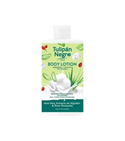 Loción corporal - Aloe Vera, Extracto de Algodón y Rosa Mosqueta