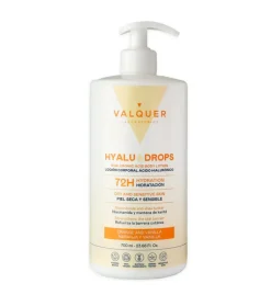 Loción corporal hidratante 72h Hyaludrops - Naranja y Vainilla
