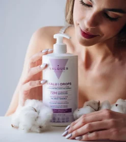 Loción corporal hidratante 72h Hyaludrops - Coco y Algodón