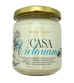 *Los Archivos* - Vela de soja - Casa Victoriana