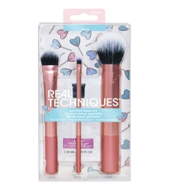 *Love IRL* - Set de brochas para rostro con limpiador Perfect Base Kit