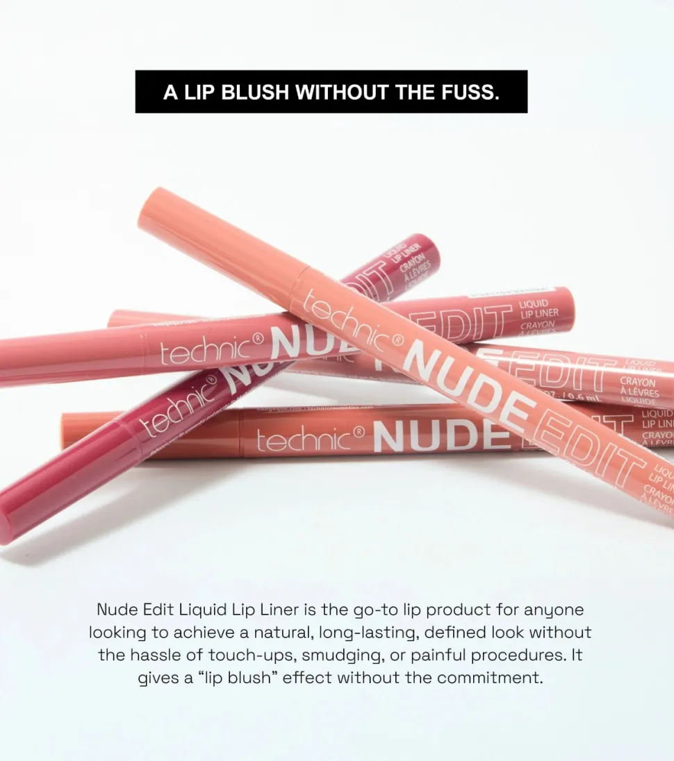 Lápiz de labios líquido Nude Edit - Bare