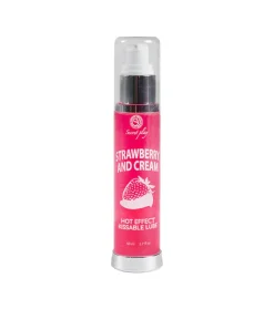 Lubricante efecto calor - Fresas con nata