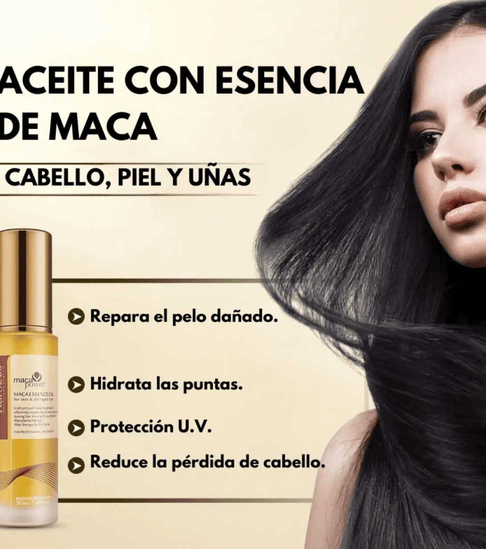 *Maca Power* - Sérum capilar con Aceite de Argán
