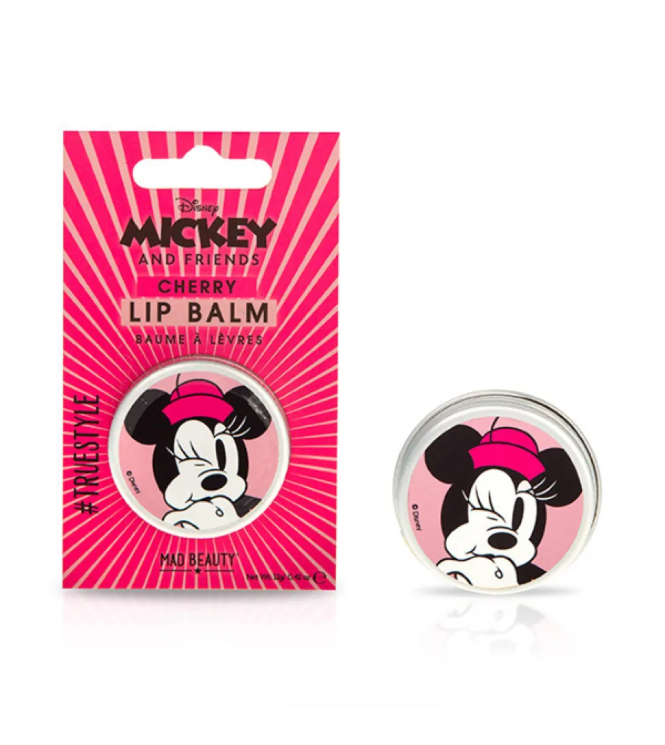 Mad Beauty - *Mickey and friends* - Bálsamo labial Minnie #Truestyle - Cereza