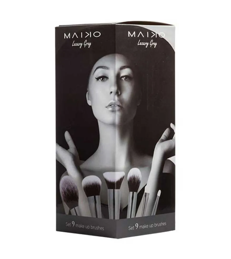Maiko - Set de 9 brochas Luxury Grey