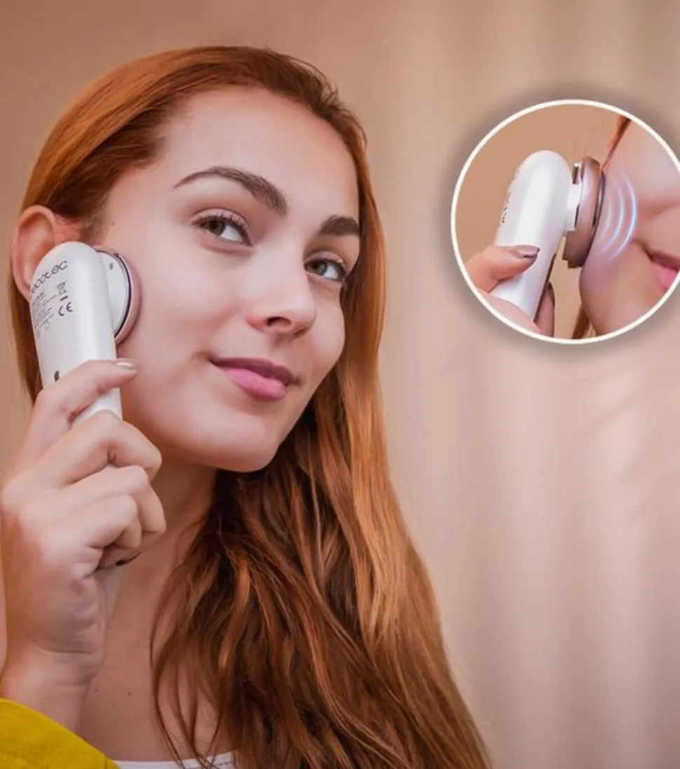 Masajeador facial eléctrico de fototerapia Bamba FaceCare Lightsonic
