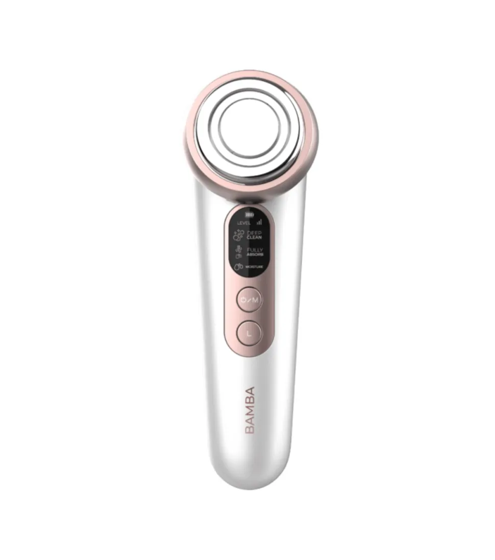 Masajeador facial eléctrico de fototerapia Bamba FaceCare Lightsonic