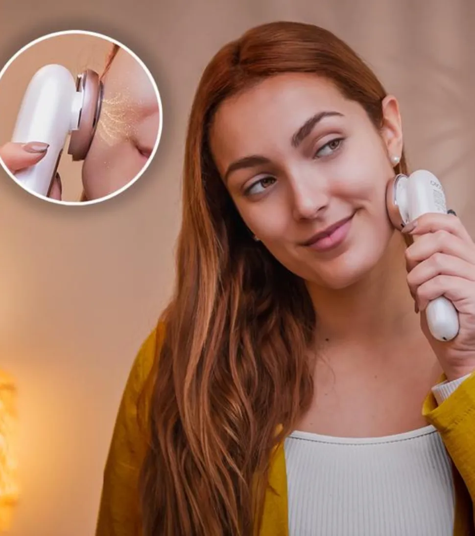 Masajeador facial eléctrico de fototerapia Bamba FaceCare Lightsonic