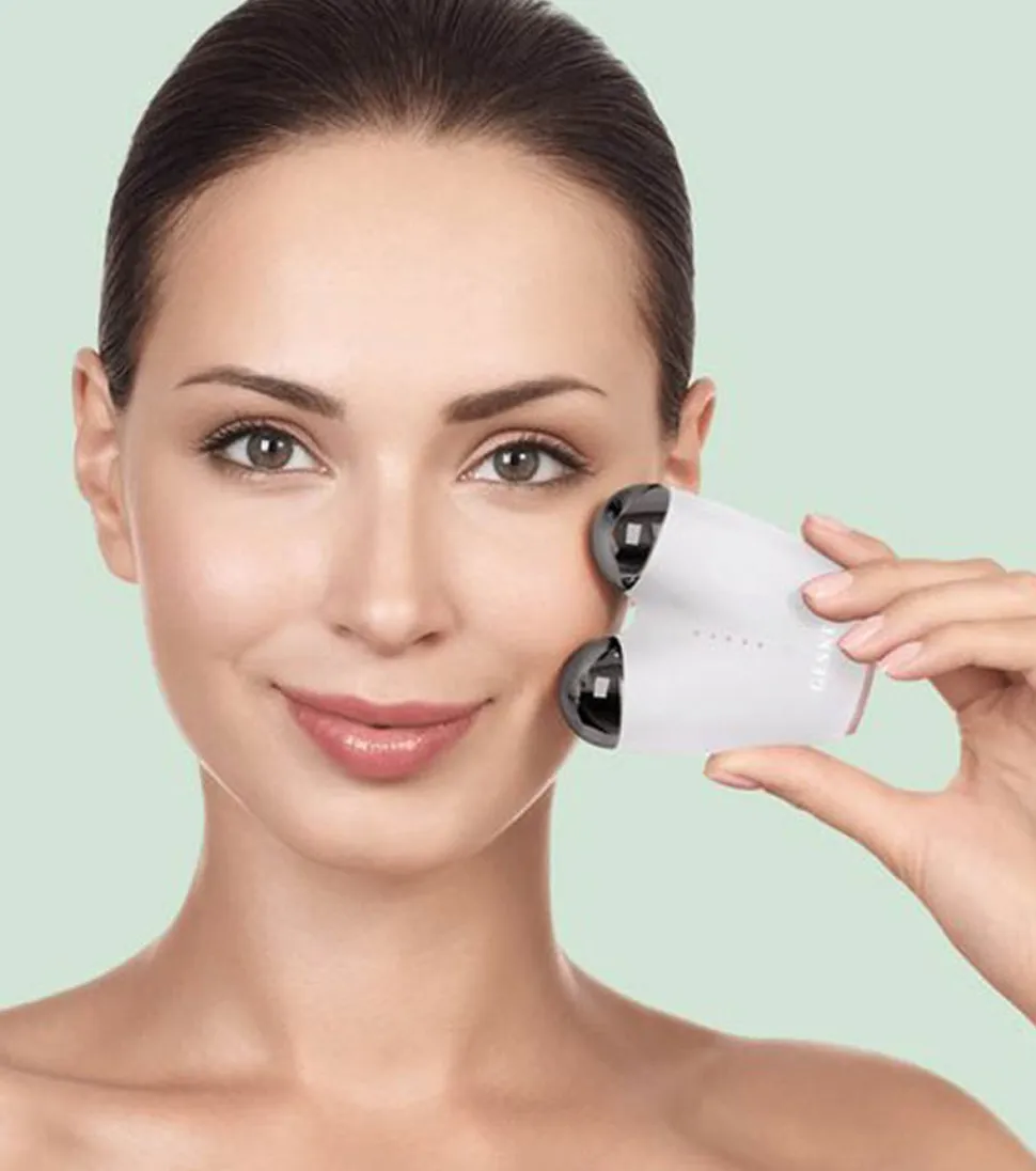 Masajeador Microcurrent Face-Lifter 6 In 1 - White