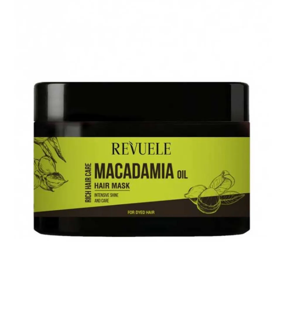 Mascarilla brillo y cuidado intenso Macadamia Oil - Cabello teñido