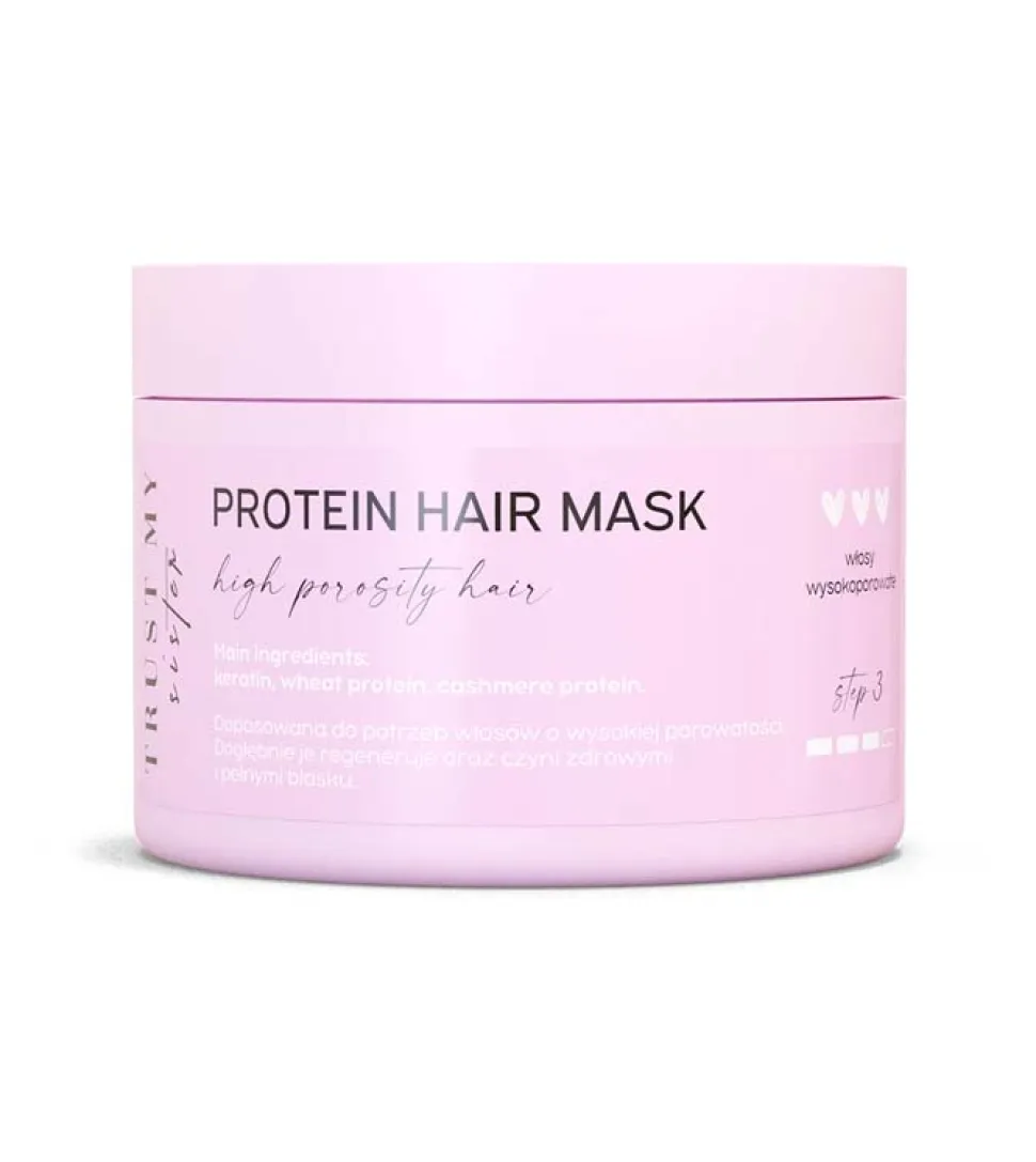 Mascarilla capilar de proteína - Cabello con porosidad alta