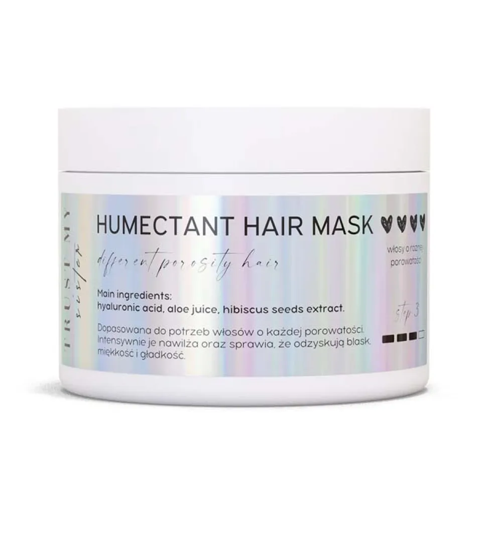 Mascarilla capilar humectante - Cabello con diferentes porosidades