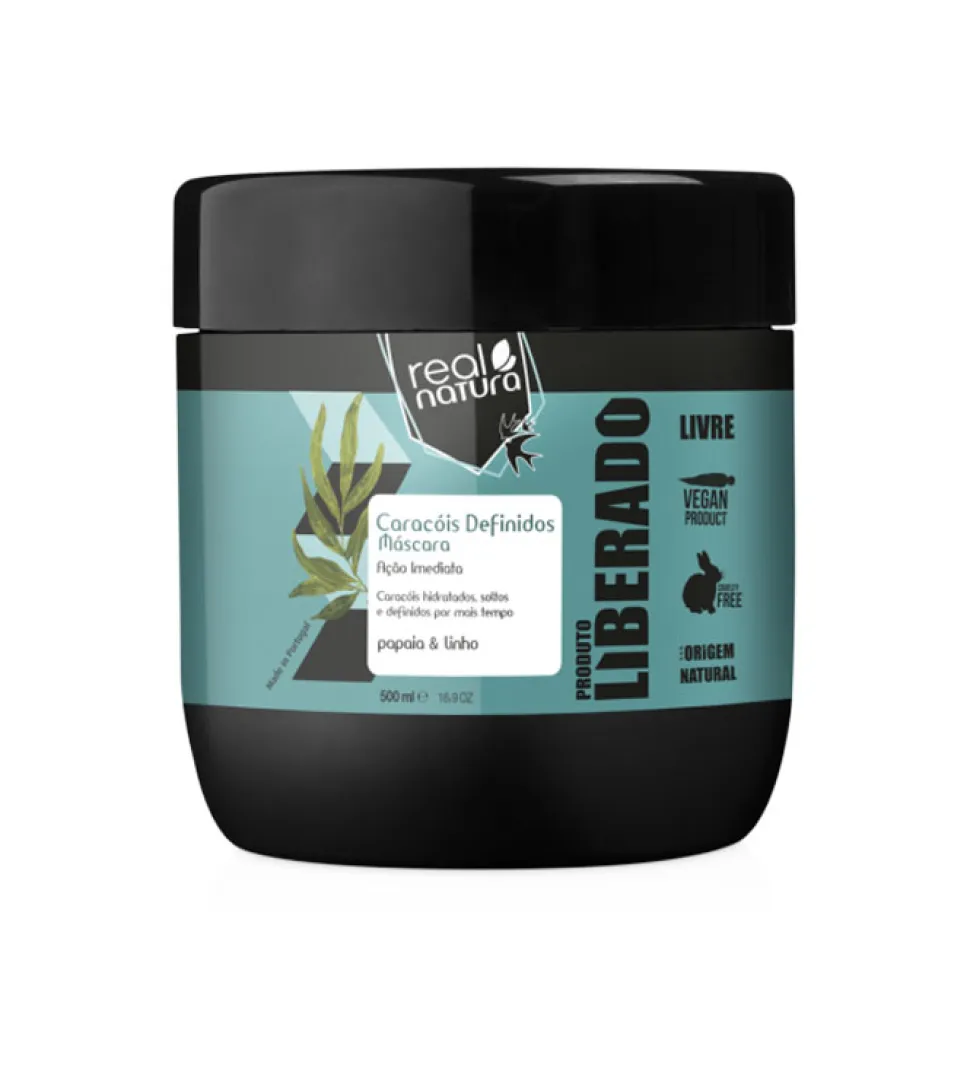 Mascarilla capilar para rizos definidos
