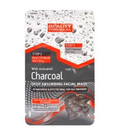 Mascarilla de arcilla con carbón activado en 2 pasos