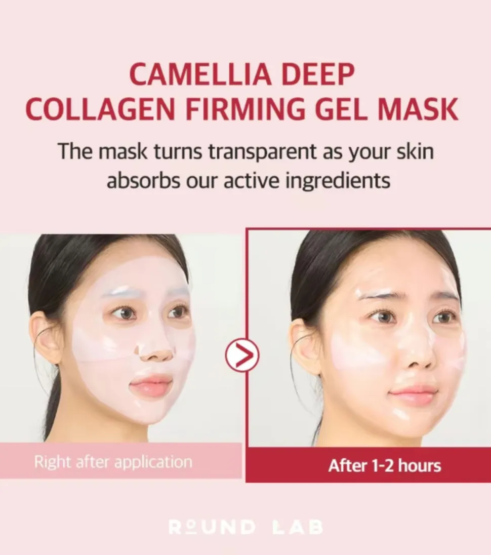 Mascarilla de colágeno Camellia Deep Collagen