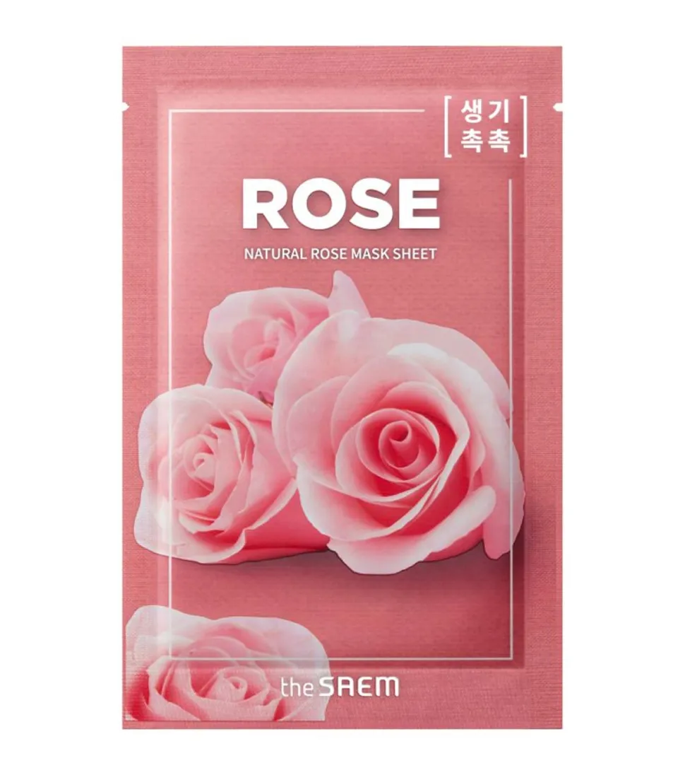 Mascarilla de rosa Natural