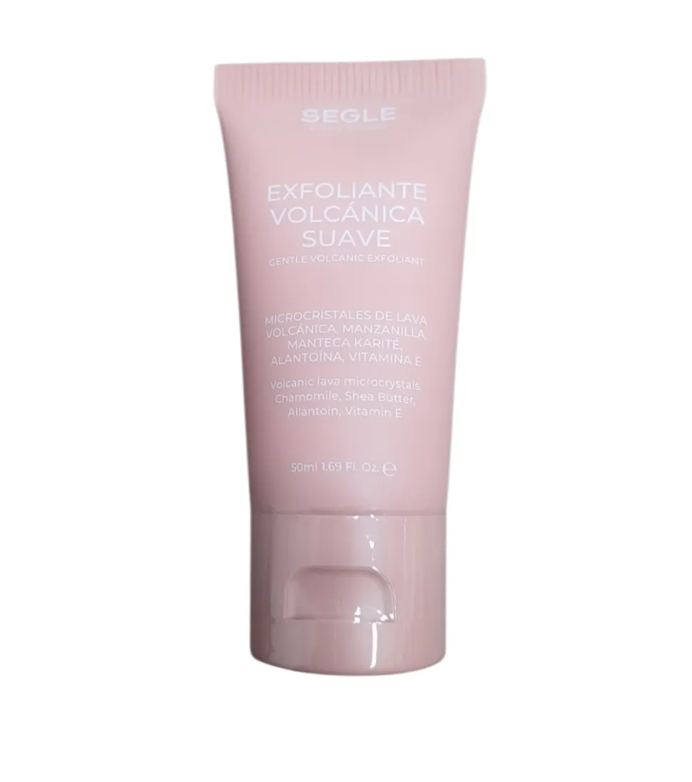 Mascarilla exfoliante volcánica suave