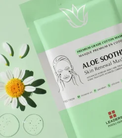 Mascarilla facial calmante Aloe Sooting