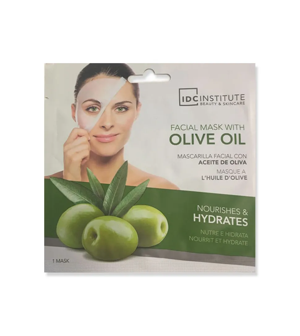 Mascarilla Facial con Aceite de Oliva