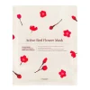 Mascarilla facial de celulosa con extracto de ciruela Active Red Flower
