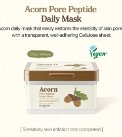 Mascarilla facial diaria Acorn Pore Peptide - 30 uds
