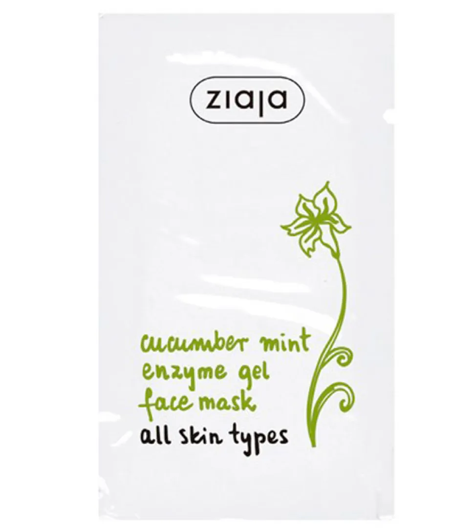 Mascarilla Facial Enzimática con Pepino y Menta
