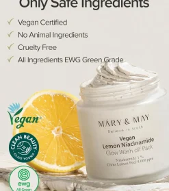 Mascarilla facial exfoliante Lemon Niacinamide Glow Wash off