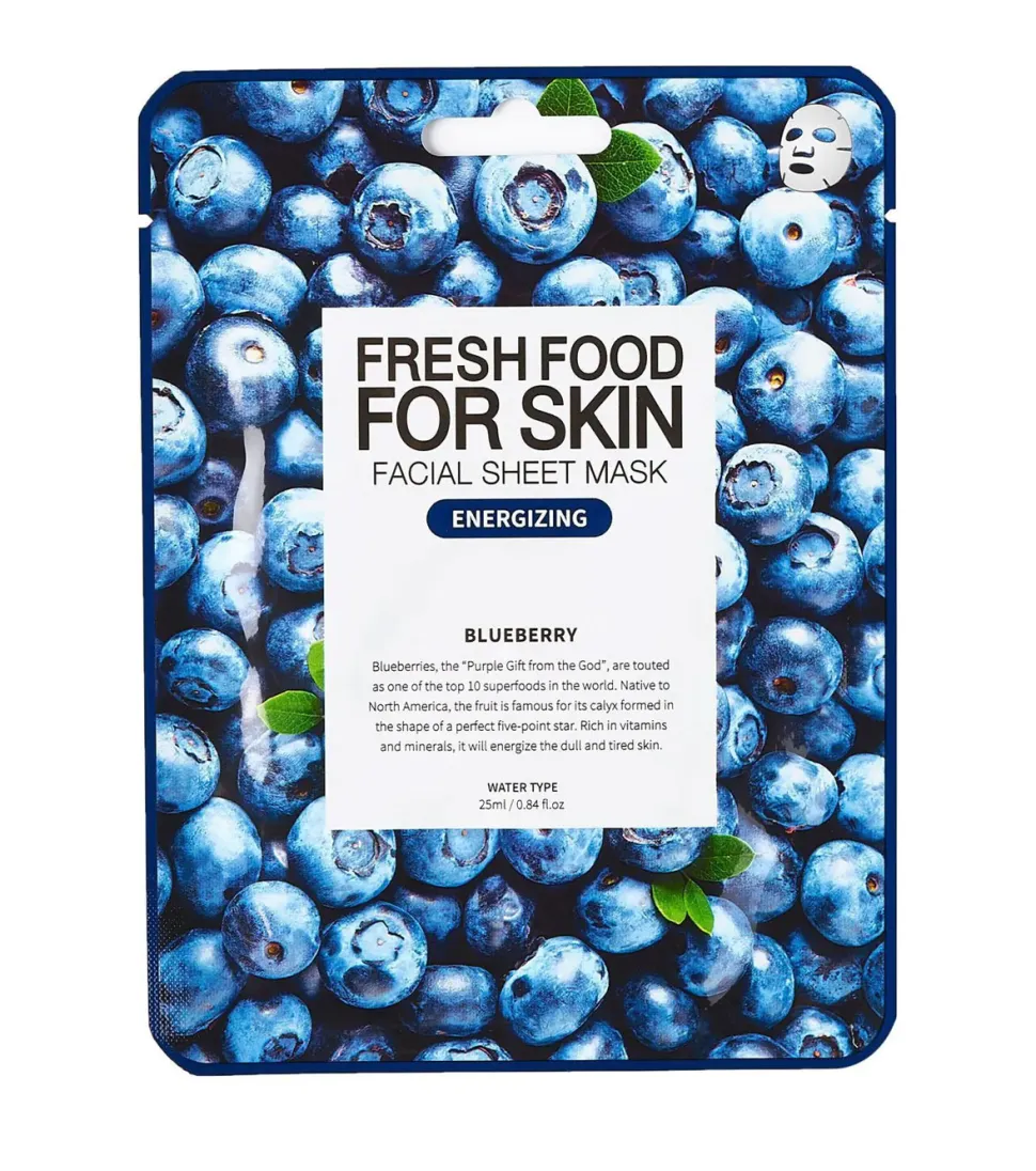 Mascarilla facial Fresh Food For Skin - Arándanos