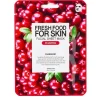 Mascarilla facial Fresh Food For Skin - Arándano rojo