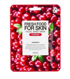 Mascarilla facial Fresh Food For Skin - Arándano rojo