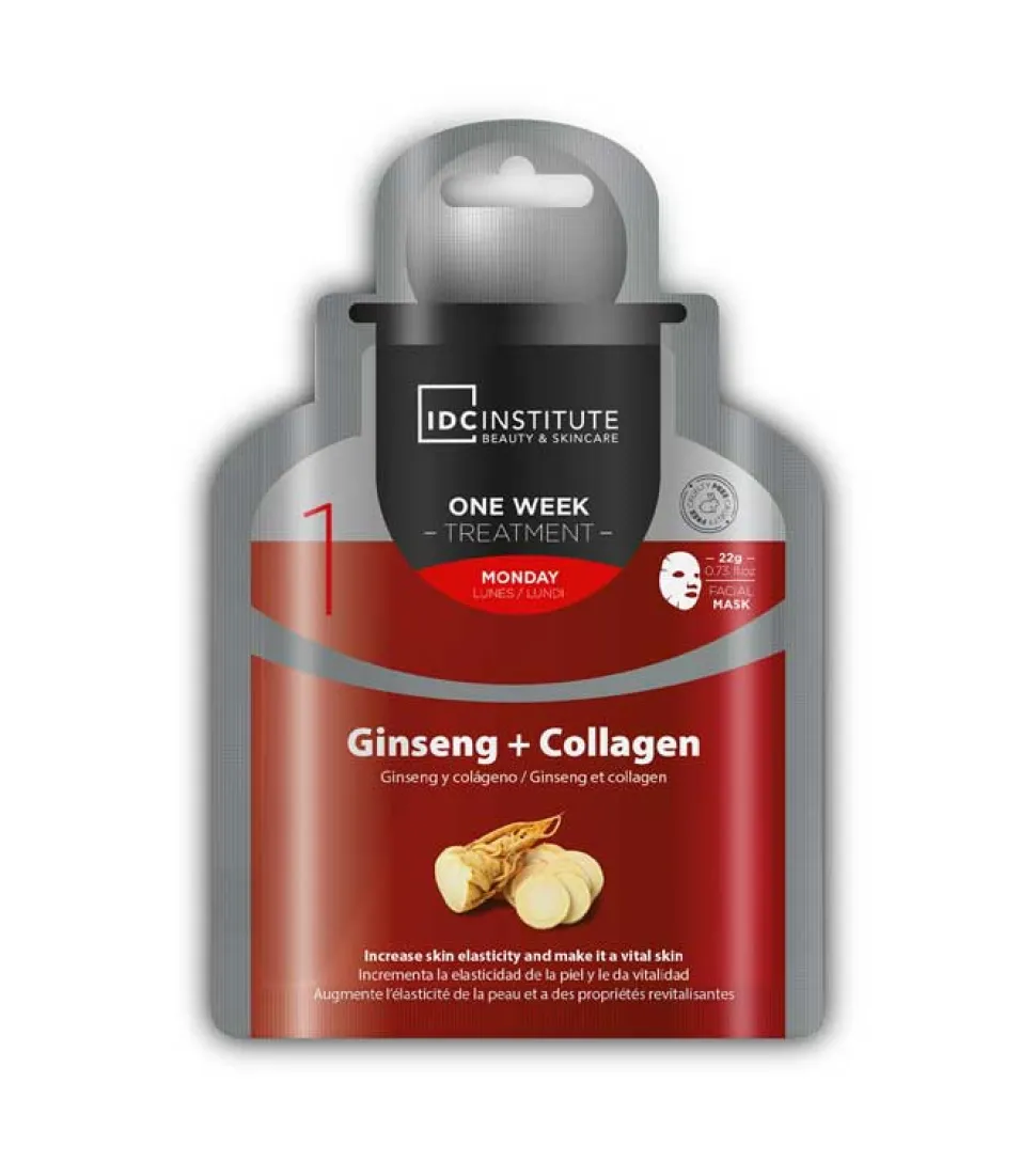 Mascarilla Facial Ginseng + Colágeno