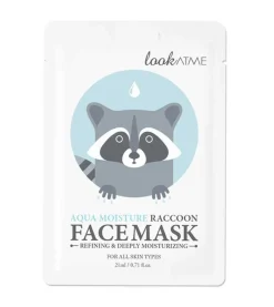 Mascarilla facial hidratante - Aqua Moisture Raccoon