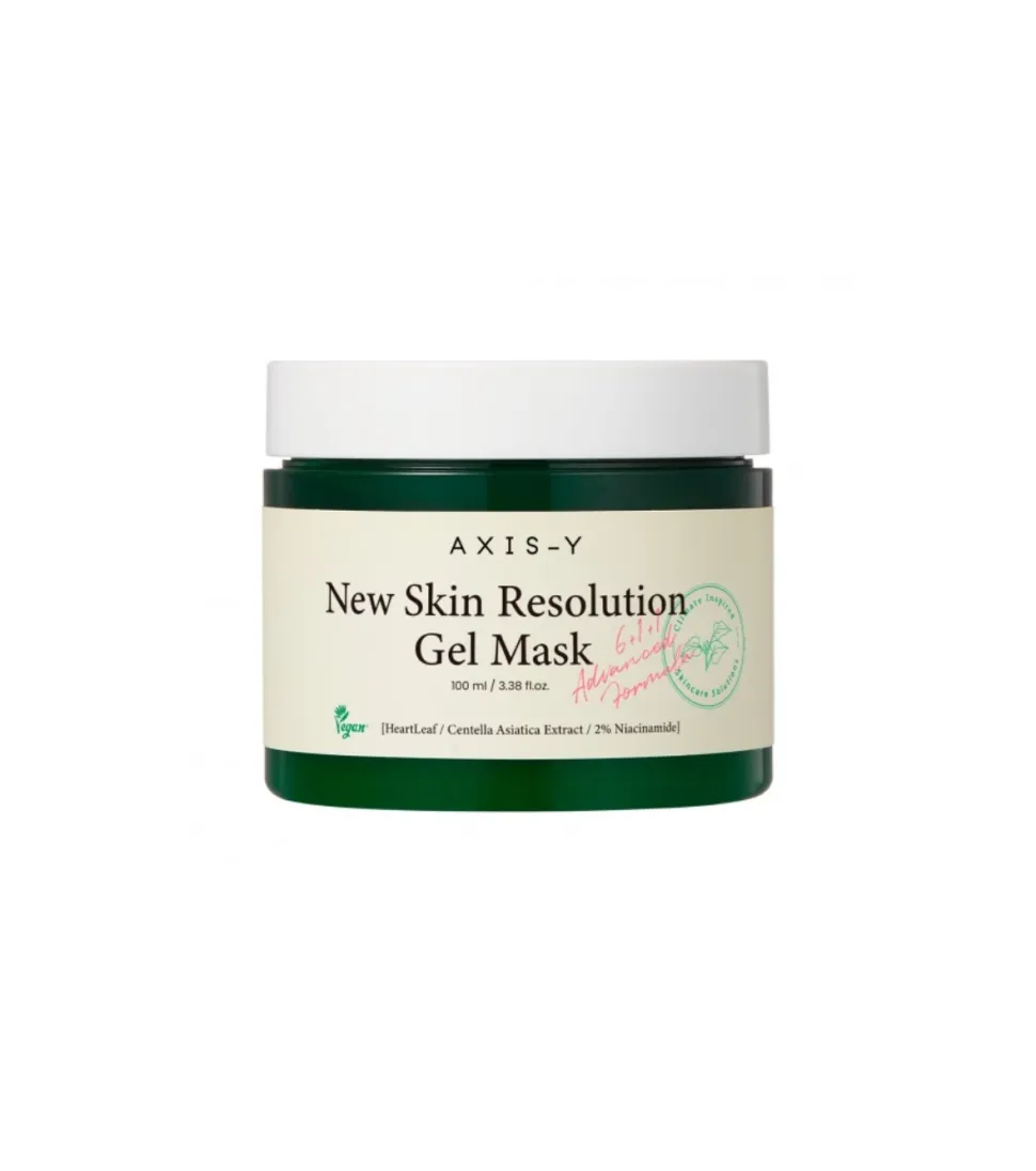 Mascarilla facial iluminadora en gel New Skin Resolution