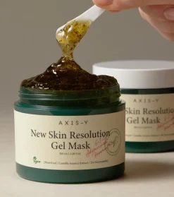 Mascarilla facial iluminadora en gel New Skin Resolution