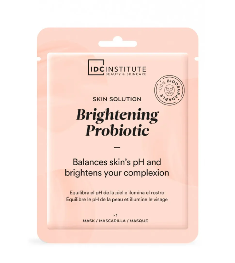 Mascarilla Facial Iluminadora con Probióticos
