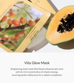 Mascarilla facial iluminadora Vita Glow
