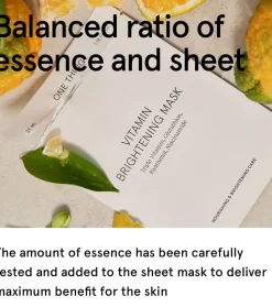 Mascarilla facial iluminadora Vitamin Brightening