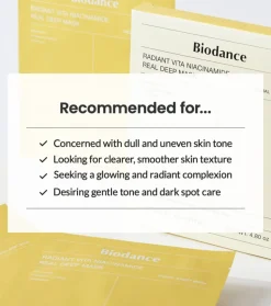 Mascarilla facial - Radiant Vita Niacinamide