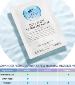 Mascarilla facial regeneradora Collagen Supreme Mask