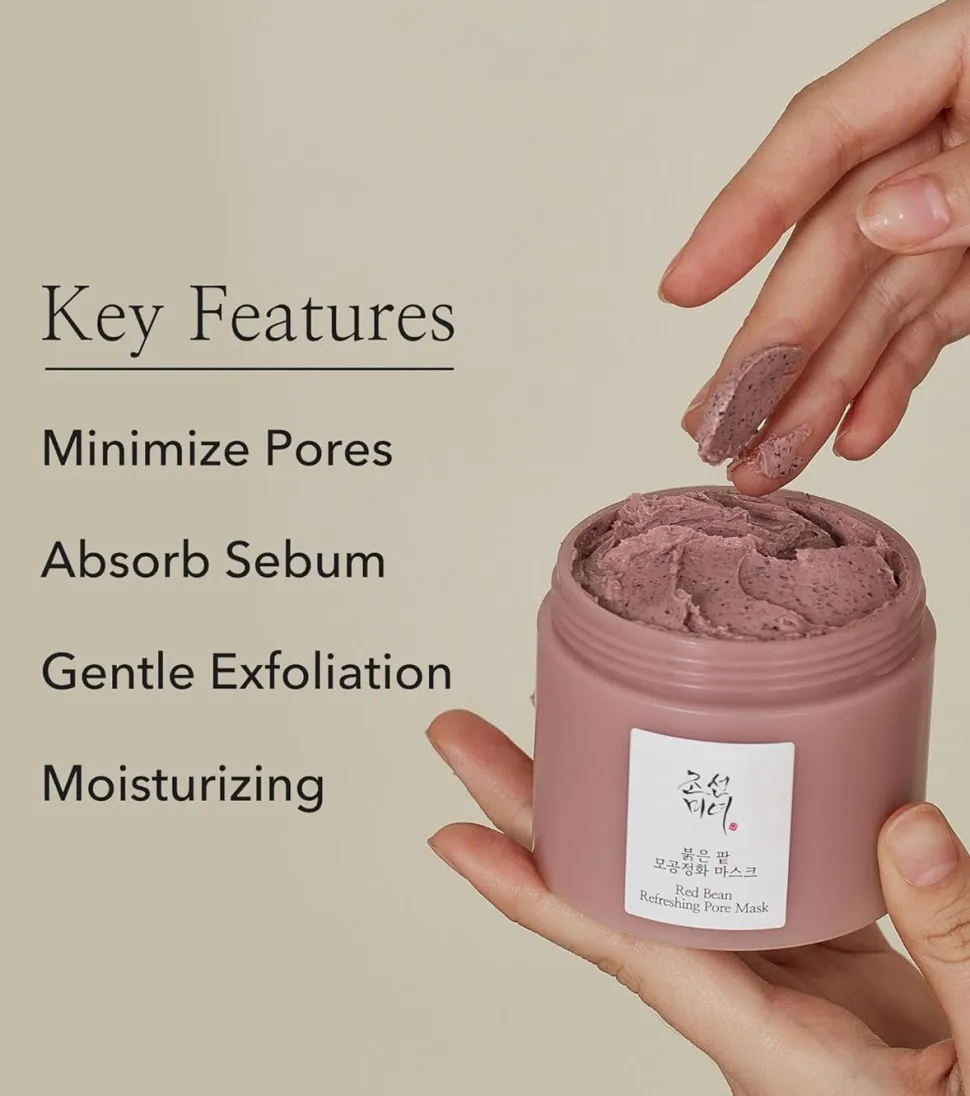 Mascarilla facial regulador de sebo Red Bean Refreshing Pore
