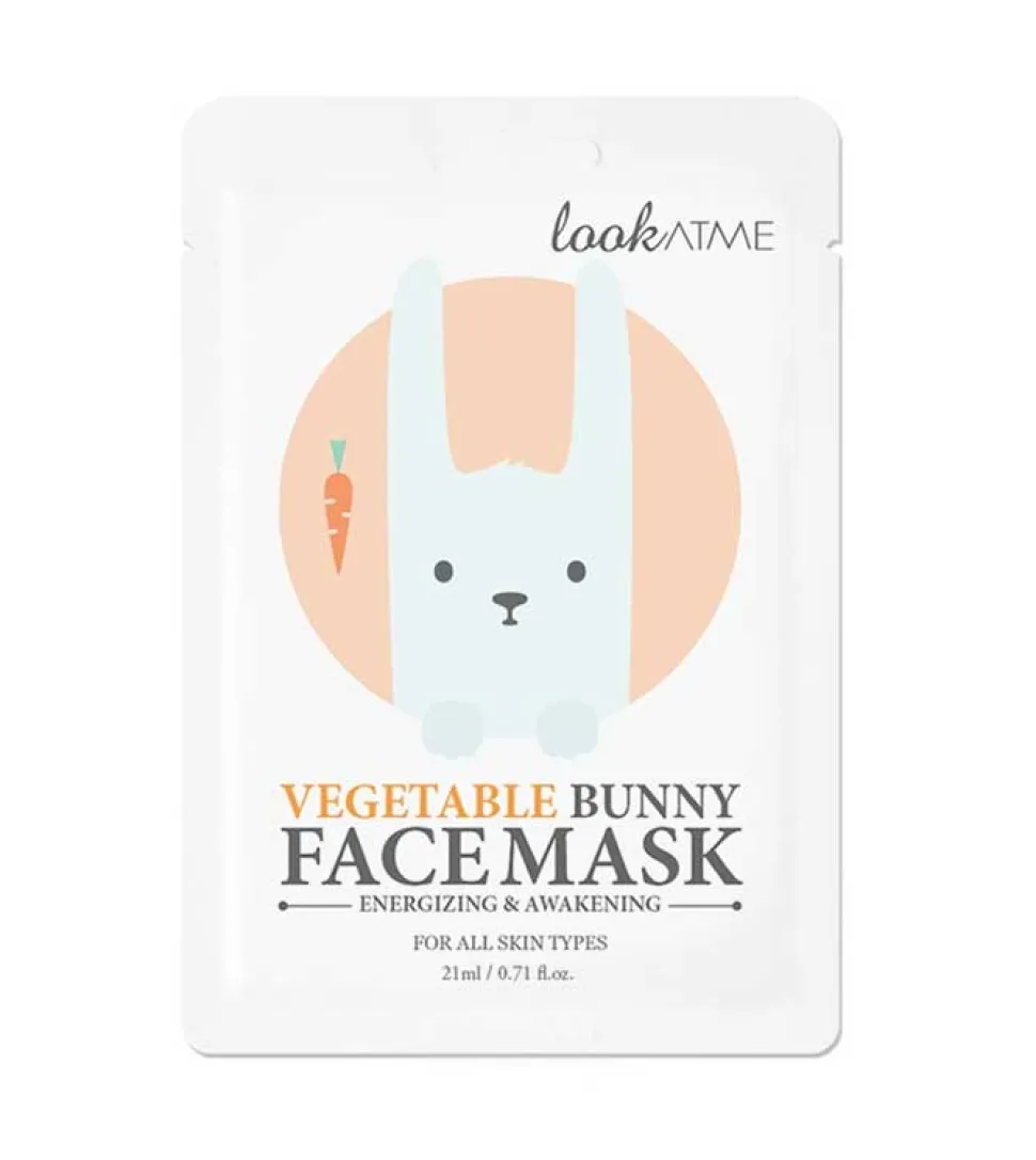Mascarilla facial revitalizante y refrescante - Vegetable Bunny