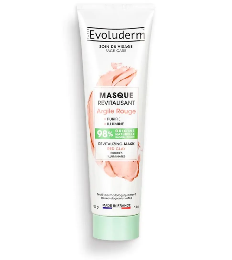 Mascarilla facial revitalizante - Arcilla roja