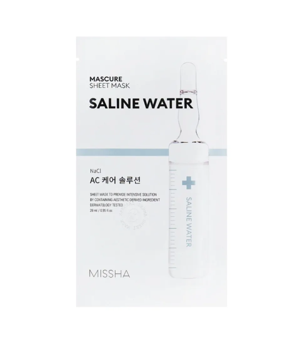 Mascarilla facial Saline Water