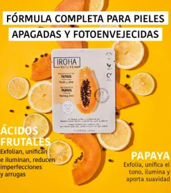 Mascarilla facial Tisú Peeling AHA - Papaya