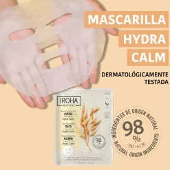 Mascarilla hidratante calmante con avena