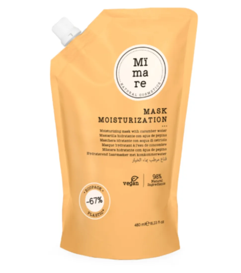 Mascarilla hidratante con agua de pepino - 480ml